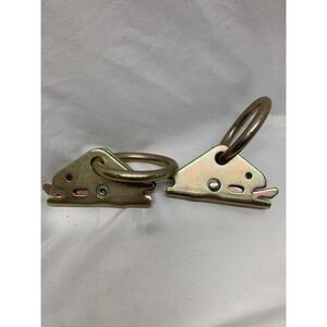 E-Track Tie‎ Off Ring Stainless Steel Silver 4000 Lb. Max Lot Of 2